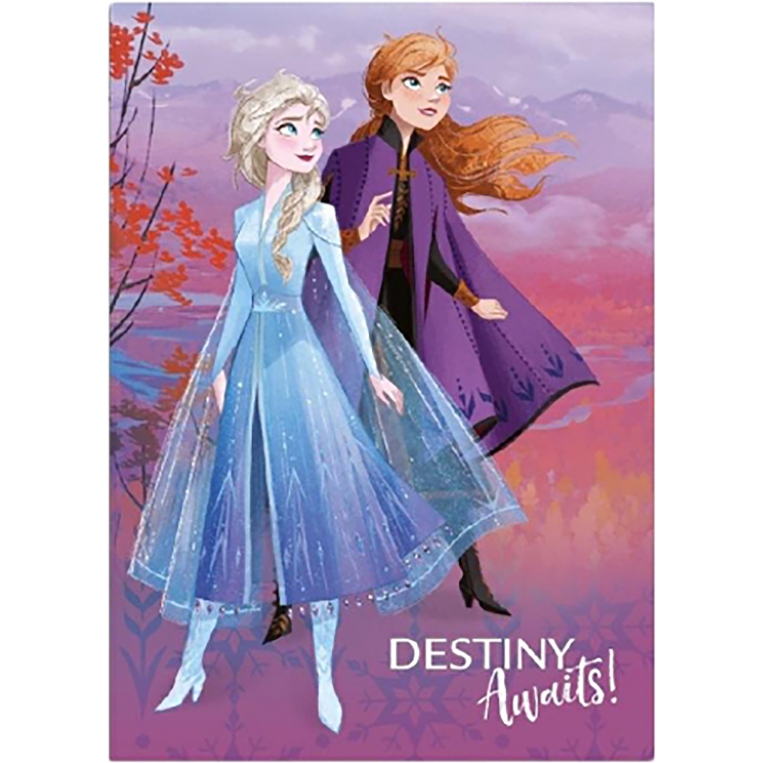 VYAPARA GROUP - Disney Frozen Plaid Coperta pile 100x150 cm